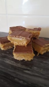 Caramel shortbread